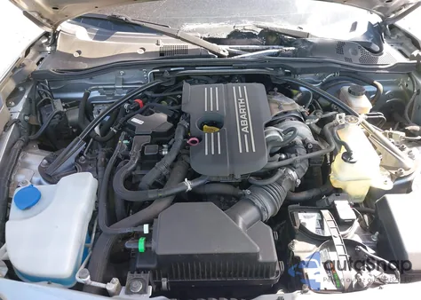 2018 Fiat 124 Spider Abarth из США, поврежденный, VIN JC1NFAEK3J0134066